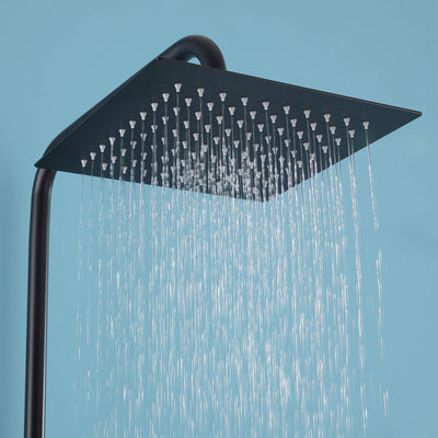 3-Function Shower System with Rainfall Shower Head and 2-Function Handheld Shower HG6914MB