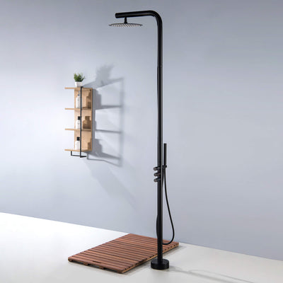 Standing Floor Outdoor Shower Column with Hand Shower JK0180