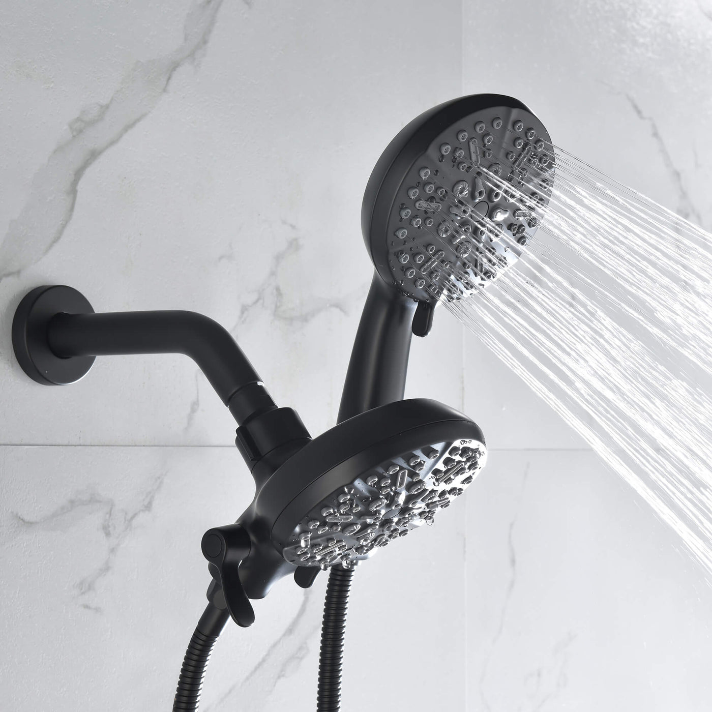 High Pressure Dual 2 in 1 Shower Faucet Set with Handheld Showerhead JK0192