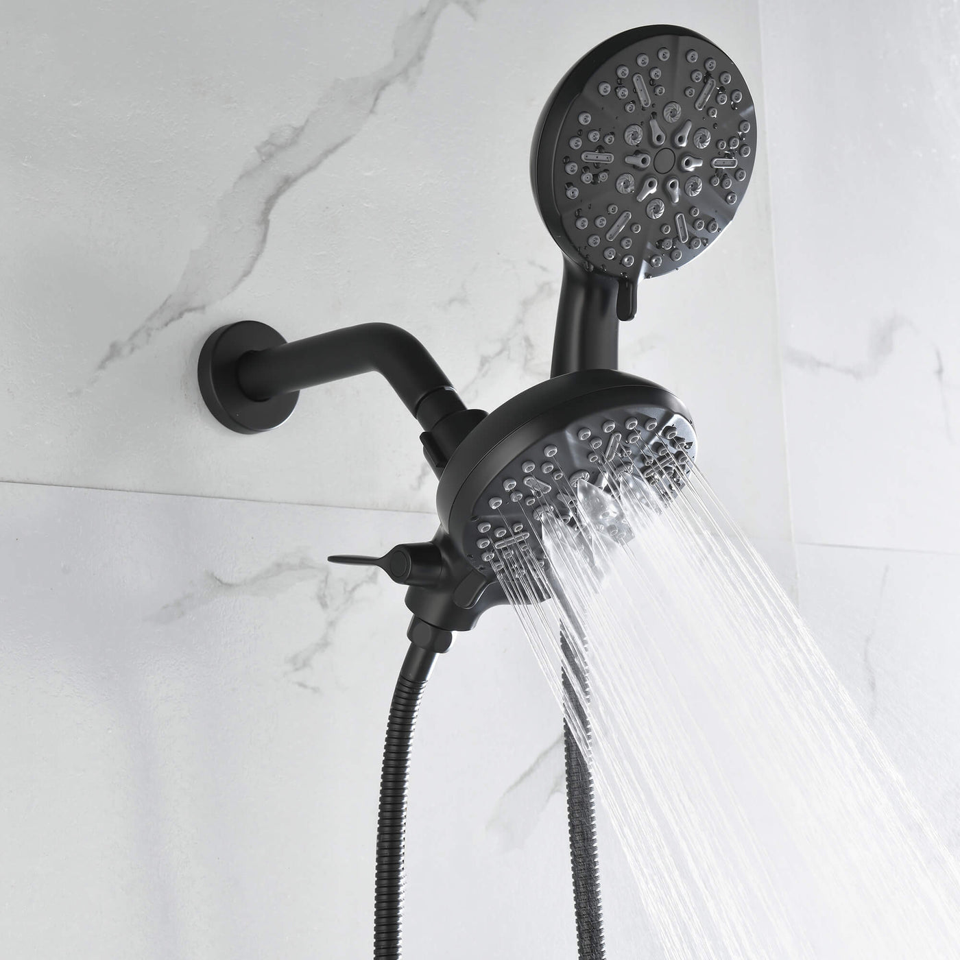 High Pressure Dual 2 in 1 Shower Faucet Set with Handheld Showerhead JK0192